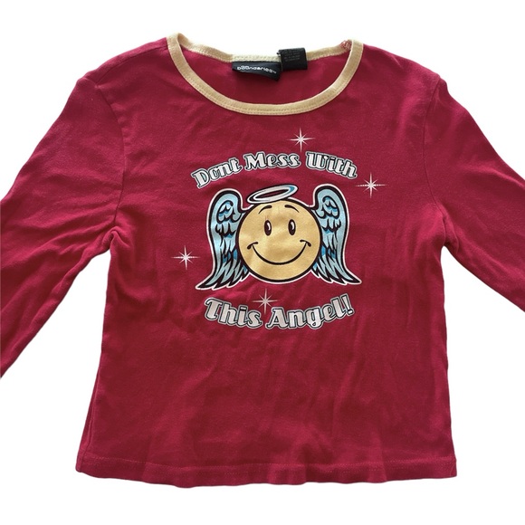 No Boundaries Tops - Vintage Y2K Graphic Tee